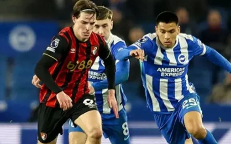 أهداف متبادلة.. تعادل مثير يحسم لقاء برايتون وبورنموث في الدوري الإنجليزي